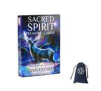 Sacred Spirit Reading Oracle Cards,with bag,Firend Game,Fortune Telling Toys