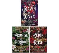 Sacred Stones Series 3 Books Collection Set By Kate Golden (A Dawn of Onyx, A Promise of Peridot & A Reign of Rose)