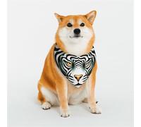 Sacred Tiger Pet Scarf Stylish Triangle Bid Scarf Bandana Pet Accessory,Washable Pet Kerchief for Girl Boy Dogs or Cats Medium