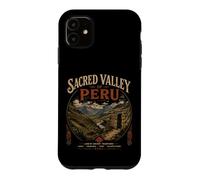 Sacred Valley of Peru Vintage Travel Graphic Cusco Andes Case for iPhone 11