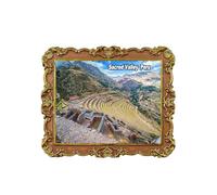 Sacred Valley Peru Refrigerator Magnet Travel 3D Souvenir Fridge Decoration Magnetic Sticker Craft Collection