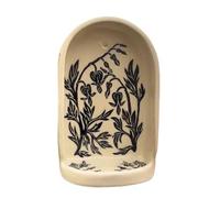 Sacred Wall Niche, Decorative Wall Niche, Decorative Resin Shrine, Handmade Art Niches with Plant Pattern for Meditation, Reflection, Home Altar, Candle Holders, Jewelry Trays, Mural