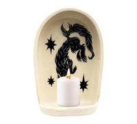 Sacred Wall Niche - Meditation and Spiritual Living Room Decor | Wall Altar Tray for Statues, Crystals, Jewelry, Homeowners, Collectors, Apartment, Office, Bedroom, Study, Hallway Display Shelf