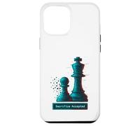 Sacrifice Accepted Chess King Pawn Glitch Art Chess Player Case for iPhone 12 Pro Max