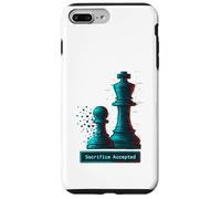 Sacrifice Accepted Chess King Pawn Glitch Art Chess Player Case for iPhone 7 Plus/8 Plus