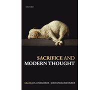 Sacrifice and Modern Thought