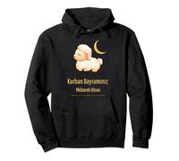 Sacrifice Festival Eid Mubarak Kurban Bayraminiz Islam Turkish Pullover Hoodie