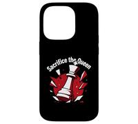 Sacrifice The Queen Funny Chess Player Strategy Case for iPhone 14 Pro
