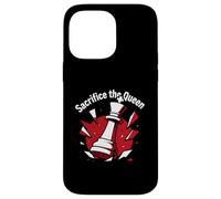 Sacrifice The Queen Funny Chess Player Strategy Case for iPhone 14 Pro Max