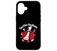 Sacrifice The Queen Funny Chess Player Strategy Case for iPhone 16