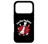 Sacrifice The Queen Funny Chess Player Strategy Case for iPhone 17 Pro