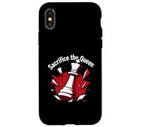 Sacrifice The Queen Funny Chess Player Strategy Case for iPhone X/XS