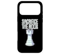 Sacrifice The Rook Chess Strategy Genius - Case for iPhone 17 Pro Max