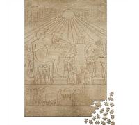 Sacrifice to The Sun 1000 Piece Jigsaw, New Year Gift, 38x26cm/1000pcs