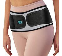 Sacroiliac Hip Belt for Women & Men That Alleviate Sciatica, Lower Back & Lumbar Pain Relief. Diamond Back Brace Provides SI Joint Pelvic Support Nerve Compression & Stability Anti-Slip (Regular Size)