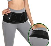 Sacroiliac SI Hip Belt for Women Men SI Joint Hip Belt Lower Back Support Brace Hip Braces for Hip Pain Pelvic Support Belt Adjustable Sciatica Pelvis Lumbar Pain Relief Trochanter