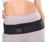 Sacroiliac Support Belt with Extra Support Stays - Post Pregnancy Pelvic Girdle for Natural & C-Section Recovery, Strong Pelvic Stabiliser with Breathable Design for Back Pain Relief, Adjustable Fit