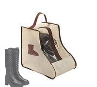 Sacs À Bottes Pour Le Rangement - Sac De Protection Anti-poussière Avec Poignée Durable, Housse De Rangement Pour Bottes Et Chaussures | Pliable Pour Armoire, Voyage, Maison, Dressing, beige