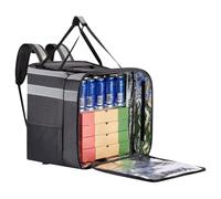 Sacs Isolés Pizza Carrier - Livraison De Nourriture | Sac Isotherme Robuste Emporter - Transporteur Format, Stockage Épicerie Réutilisable Pour Camping Voyage, Boîte Thermique Professionnelle