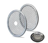 Sactulaz Ice Strainer Blocker for Yeti Rambler Bottle Chug Cap and MagDock Caps,Stainless Steel Ice/Tea/Fruit Stopper for Yeti Rambler Water Bottle Fits for 18oz/26oz/36oz/46oz,Pack of 2