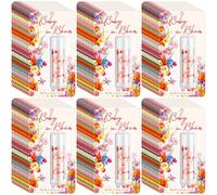 Sacubee 30 Pack Baby in Bloom Party Gifts Baby Shower Games Prizes Bulk Lip Balms Favors for Winners Adults Guests Gender Reveal Favors Decorations Souvenirs Gift Bags Stuffers