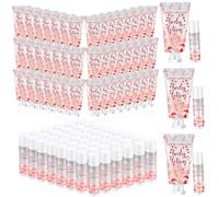Sacubee 48 Set Christmas Candy Peppermint Cane Lip Balm and Body Lotion Bulk Christmas Hand Cream for Women Peppermint Lip Balm for Women Men Travel Size Body Lotion Gift