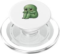 Sad Alien Friend Loneliness Design PopSockets PopGrip for MagSafe