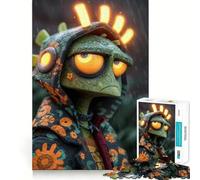 Sad Alien in The Rain Jigsaw Puzzle 1000 Piece for Adults Intellect Toy Soothing Fun Precise Cut (38x26cm)