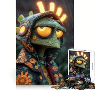 Sad Alien in The Rain Jigsaw Puzzle 1000 Piece for Adults Intellect Toy Soothing Fun Precise Cut (38x26cm)