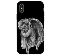 Sad Angel Spooky Cherub Case for iPhone X/XS