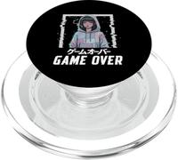 Sad Anime Girl Indie Old Aesthetic Lofi Vaporwave Retro PopSockets PopGrip for MagSafe