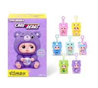 Sad Baby Starbox Care Bears Series 1 Blind Box Keychains by Starbox - Collectible Care Bears Character Figurines with Keychain Clips, Surprise Toy for Kids Ages 3+ and Collectors