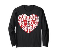 SAD Boyz Regional Mexican Corazon Ya No Sufras Broken Heart Long Sleeve T-Shirt