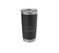Sad Bug Summer Melancholy Insect Minimal Graphic Design Stainless Steel Insulated Tumbler