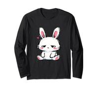 Sad Bunny, so Cute Rabbit Graphic Long Sleeve T-Shirt