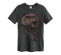 Sad But True Metallica T-Shirt Amplified Charcoal L