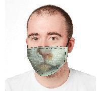 Sad Cat Face Mask - M