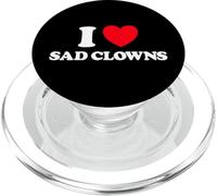 Sad Clown Love Funny Cute Circus Crying Mime Joke Meme Fan PopSockets PopGrip for MagSafe