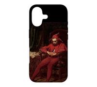 Sad Court Jester Stancyk Sitting Polish Red Fool Fine Art Case for iPhone 17