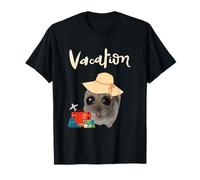 Sad Hamster on Vacation T-Shirt