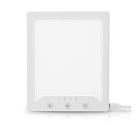 SAD Lamp, 10,000 Lux Light Therapy Lamp, Daylight Lamp with 3 Color Temperature & 10 Brightness Levels & 4 Timer Settings, Portable Sunlight Lamp with Touch Control Memory Function for Home/Office