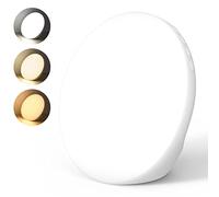 SAD Lamp, AUINSKY 10,000 Lux Light Therapy Lamp with 3 Color Modes, 4 Timer Settings, 5 Brightness Levels & Stepless Dimming, Full UV-Free Natural Sunlight Lamp, Portable Daylight Lamp for Home/Office