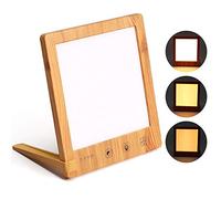 SAD Lamp, Daylight Lamp 10000 Lux, LED Lamp, Portable Natural Sunlight Light Box with Memory Function, Stepless Dimming, 4 Timer Settings UV-Free