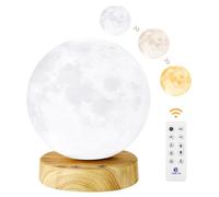 Sad Lamp, Tanlys 10,000 Lux Moon Light Therapy Lamp, UV-Free Daylight lamp, Sunlight Lamp with Remote Control, Adjustable Colors/Brightness and Timer, Sun Lamp for Office/Home/Decoration