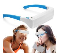 SAD Light Therapy Lamp Depression Mood Therapy Glasses wearable led light anti motion sickness SAD therapy Phototherapy glasses White