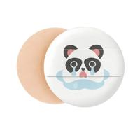 Sad Little Panda Poor Cartoon Expression Air Cushion Makeup Foundation Sponge Powder Puff