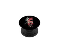 Sad Luchador Angel Devil Mask Wrestler PopSockets Adhesive PopGrip