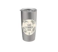 Sad Summer Bug Retro Insect Critter Bugs Lover Design Stainless Steel Insulated Tumbler
