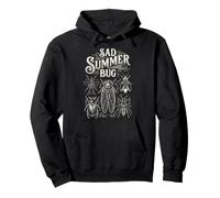 Sad Summer Bug Vintage Insect Entomology Humor Men Women Art Pullover Hoodie