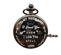 SADBE Pocket Watch,Men's Fashion Pocket Watch Pendant Necklace Clock Creative Gift